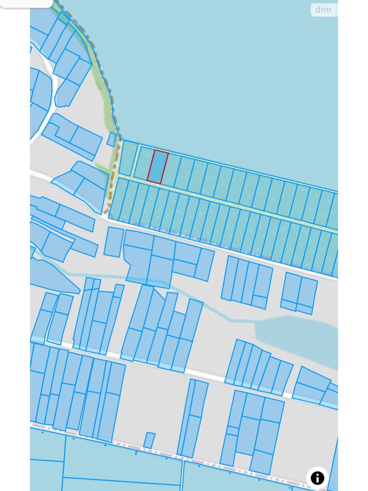 Земельный участок под жилую застройку в Дружелюбовке, площадь 0.25 Га фото 1 Земельный участок под жилую застройку в Дружелюбовке, площадь 0.25 Га фото 1