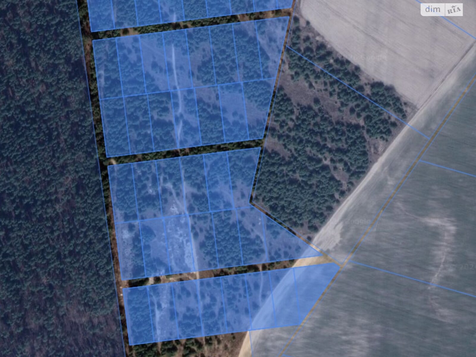 Земельный участок под жилую застройку в Дзвонковом, площадь 3.7499 Га фото 1