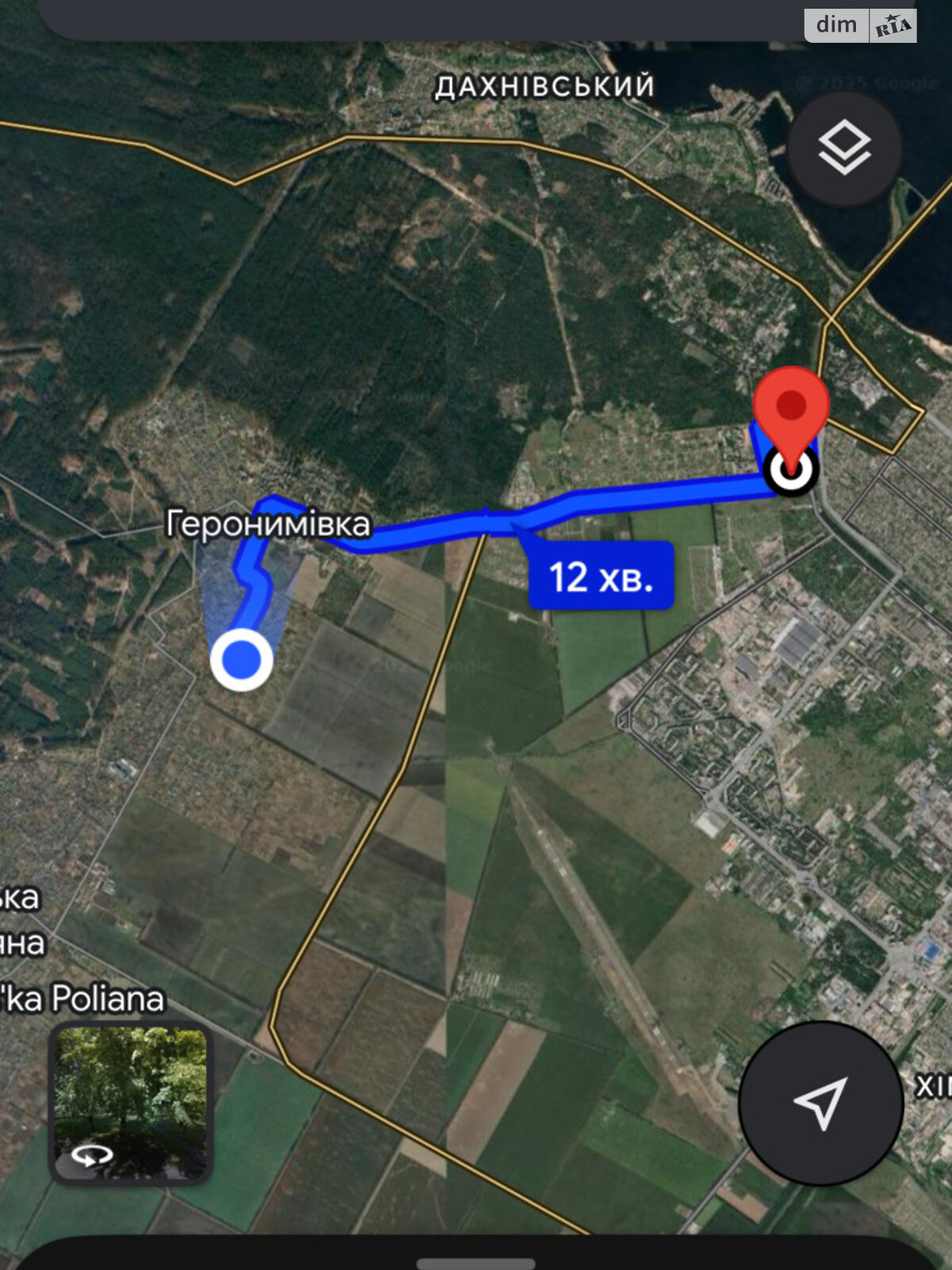 Земельный участок под жилую застройку в Геронимовке, площадь 12.75 сотки фото 1 Земельный участок под жилую застройку в Геронимовке, площадь 12.75 сотки фото 1