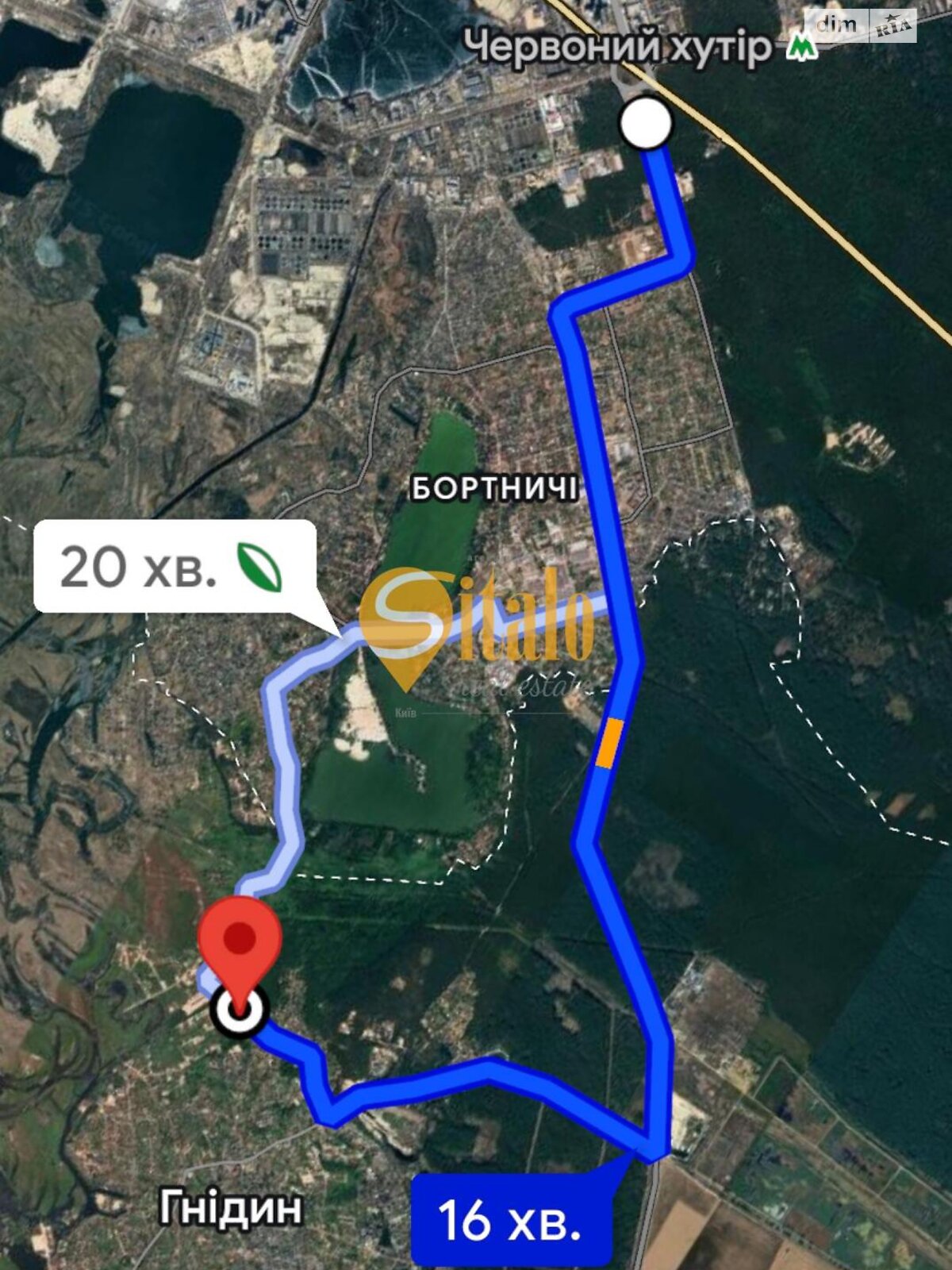 Земельный участок под жилую застройку в Гнедине, площадь 12 соток фото 1 Земельный участок под жилую застройку в Гнедине, площадь 12 соток фото 1