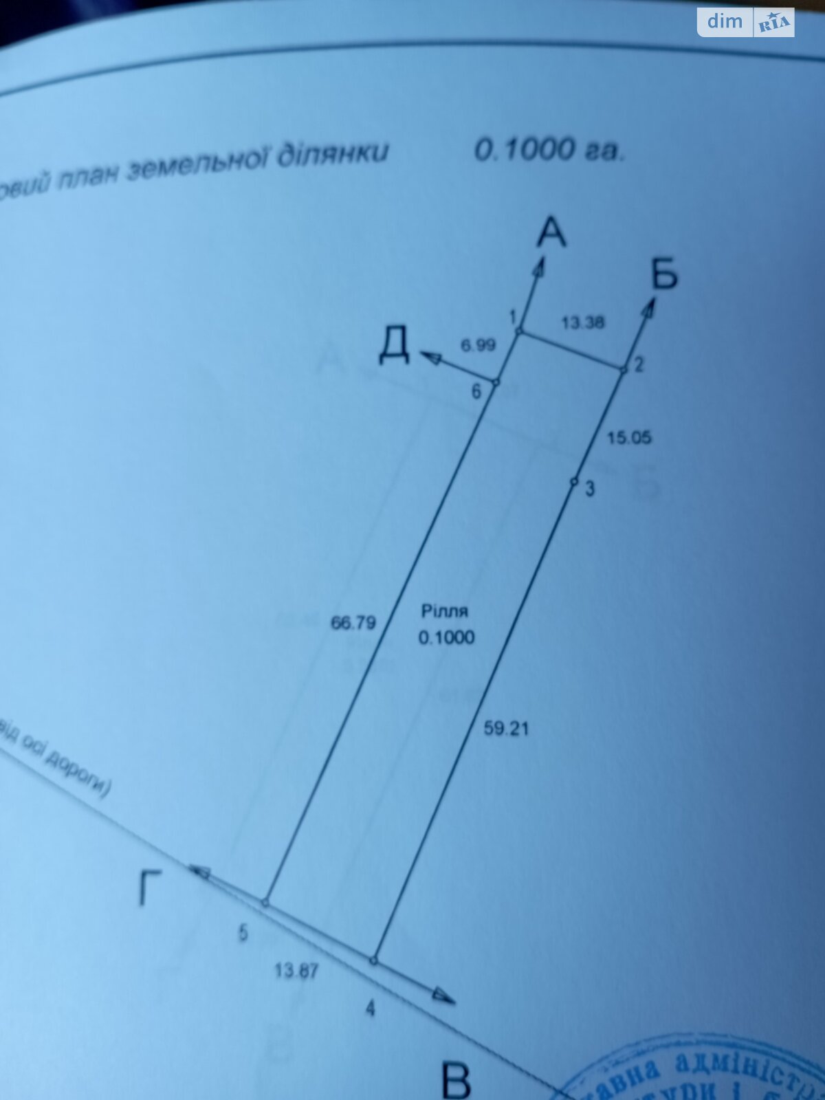 Земля під житлову забудову в Гнівані, район Гнівань, площа 0.1851 Га фото 1