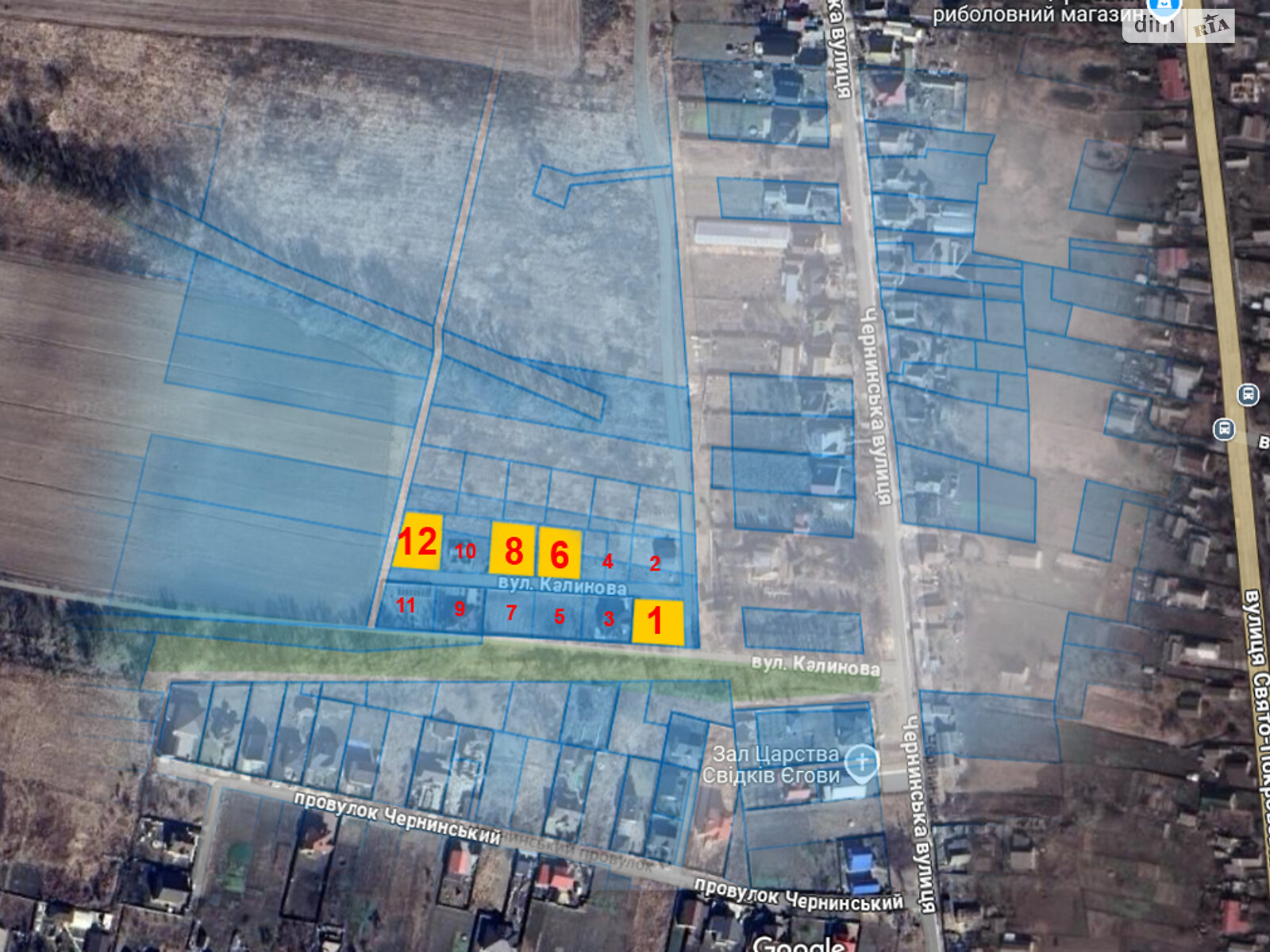 Земельна ділянка під житлову забудову в Гостомелі, площа 13 соток фото 1 Земельна ділянка під житлову забудову в Гостомелі, площа 13 соток фото 1