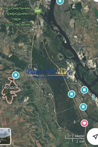 Земельна ділянка під житлову забудову в Гвоздові, площа 500 соток фото 2