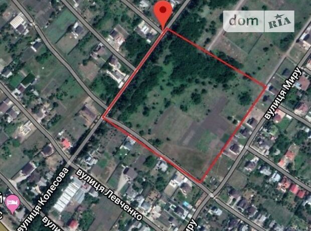 Земля под жилую застройку в Харькове, район Шевченковский, площадь 417 соток фото 1 Земля под жилую застройку в Харькове, район Шевченковский, площадь 417 соток фото 1