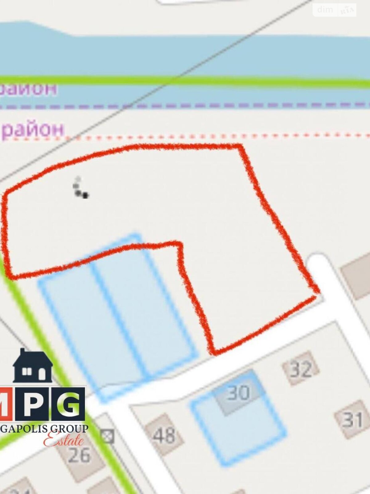 Земельна ділянка під житлову забудову в Харкові, площа 30 соток фото 1 Земельна ділянка під житлову забудову в Харкові, площа 30 соток фото 1
