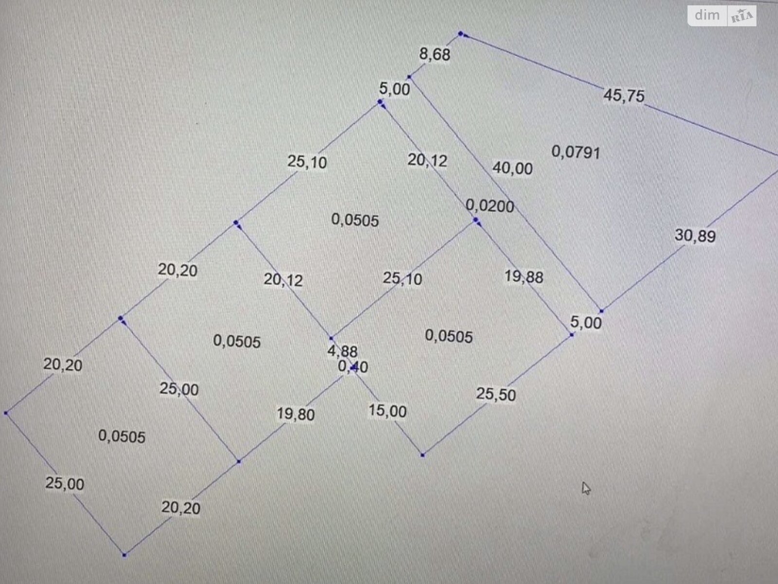 Земля под жилую застройку в Хмельницком, район Гречаны дальние, площадь 30 соток фото 1