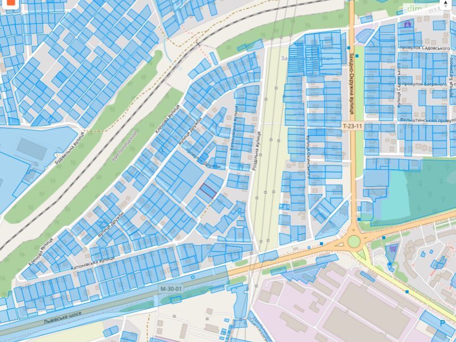 Земля под жилую застройку в Хмельницком, район Юго-Западный, площадь 10 соток фото 1