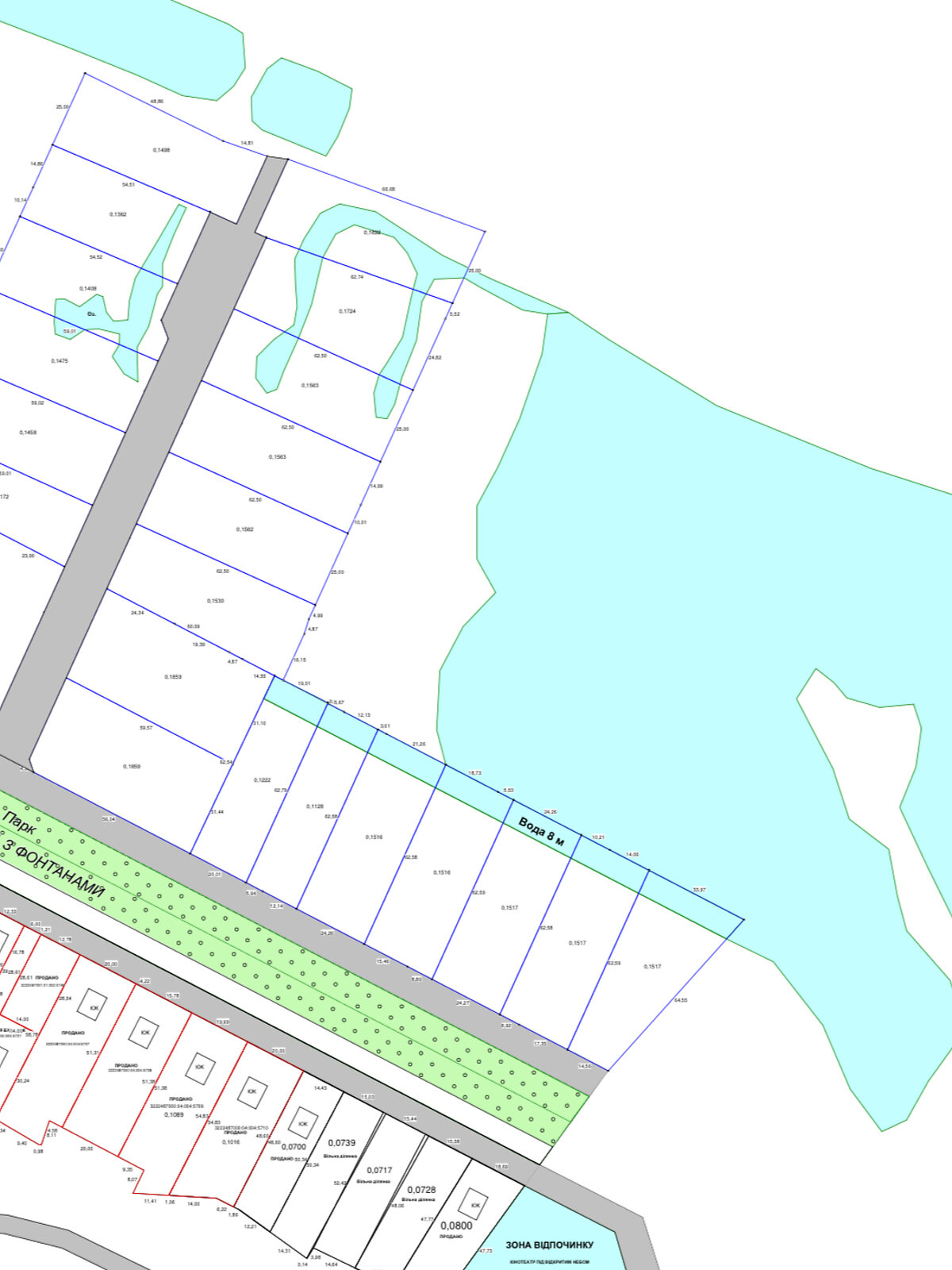 Земельный участок под жилую застройку в Ходосовке, площадь 12.5 сотки фото 1 Земельный участок под жилую застройку в Ходосовке, площадь 12.5 сотки фото 1