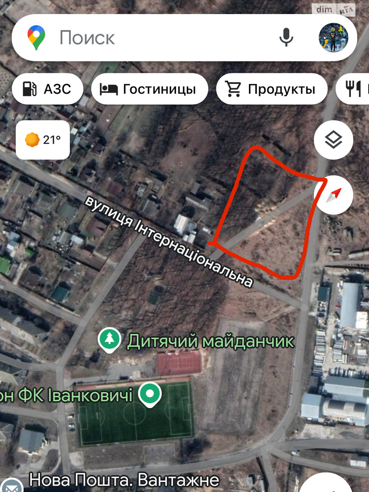 Земельный участок под жилую застройку в Иванковичах, площадь 20 соток фото 1 Земельный участок под жилую застройку в Иванковичах, площадь 20 соток фото 1