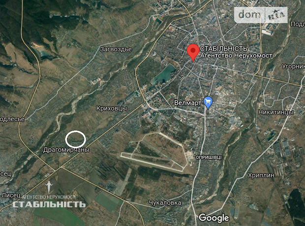 Земля под жилую застройку в Ивано-Франковске, район Драгомирчаны, площадь 10 соток фото 1