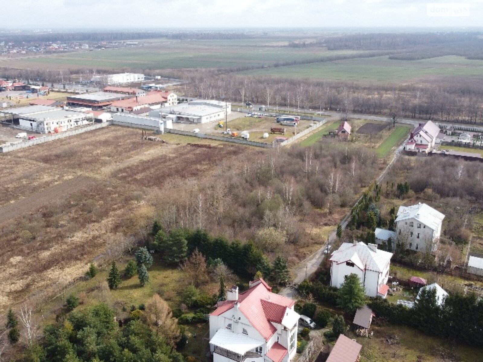 Земля под жилую застройку в Ивано-Франковске, район Драгомирчаны, площадь 65 соток фото 1
