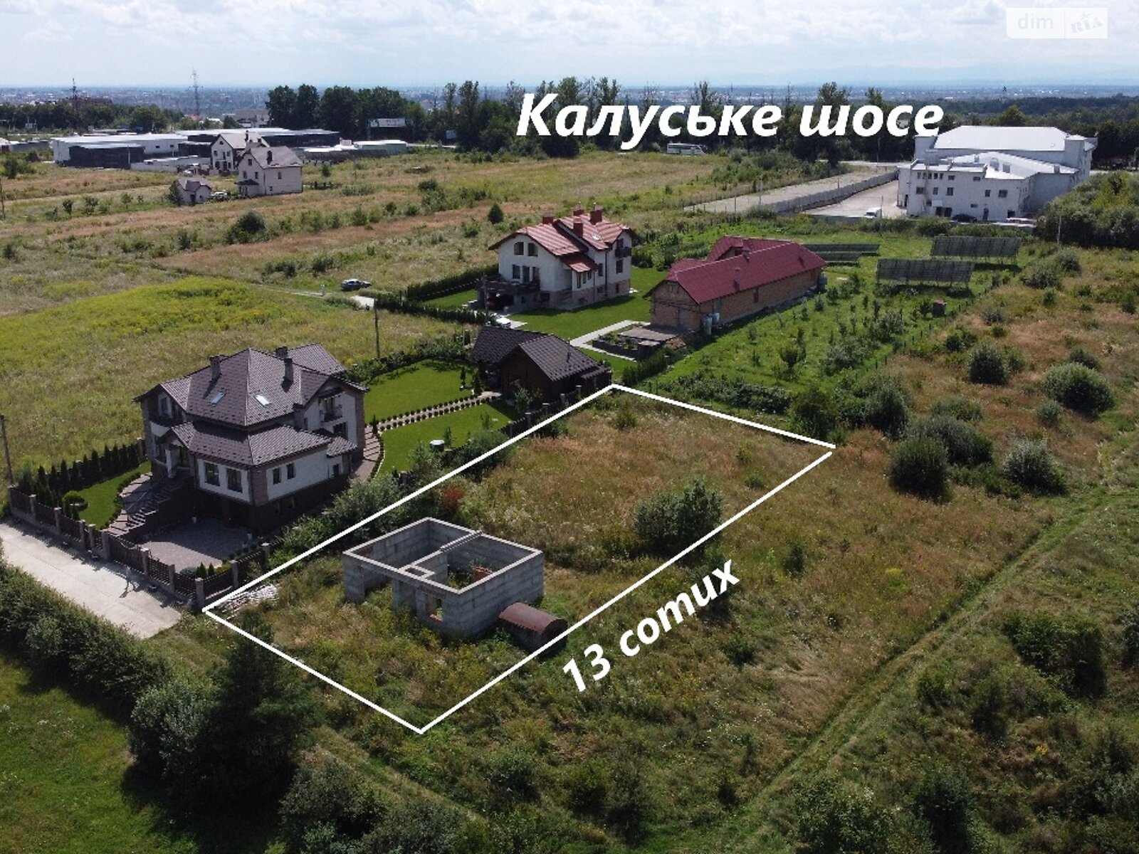 Земля под жилую застройку в Ивано-Франковске, район Угринов, площадь 13 соток фото 1