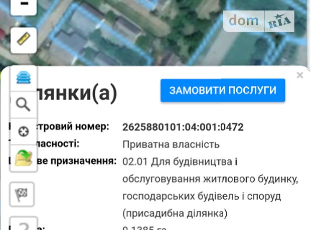 Земля под жилую застройку в селе Черниев, площадь 14 соток фото 1 Земля под жилую застройку в селе Черниев, площадь 14 соток фото 1