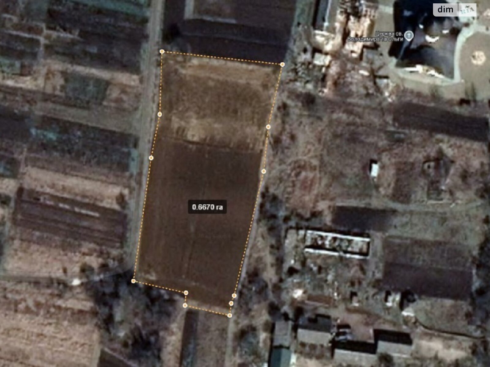 Земельна ділянка під житлову забудову в Жировій, площа 67 соток фото 1 Земельна ділянка під житлову забудову в Жировій, площа 67 соток фото 1