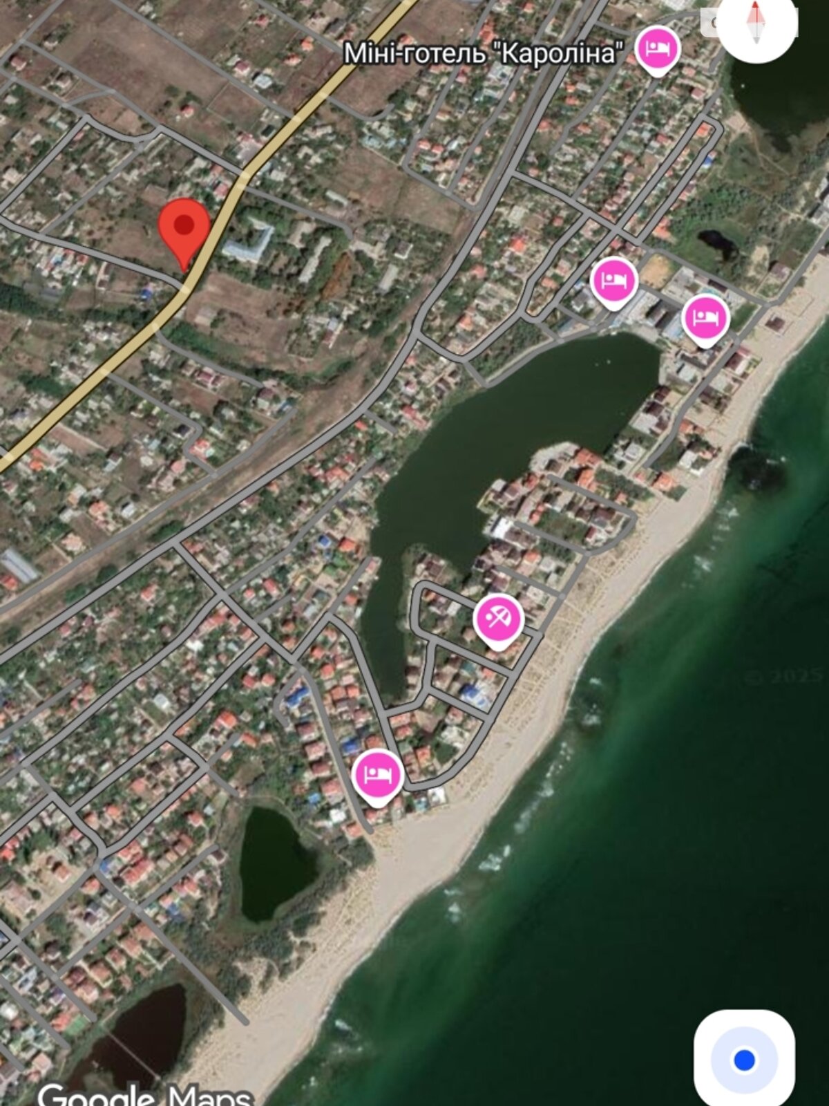 Земельный участок под жилую застройку в Каролине-Бугазе, площадь 25 соток фото 1 Земельный участок под жилую застройку в Каролине-Бугазе, площадь 25 соток фото 1