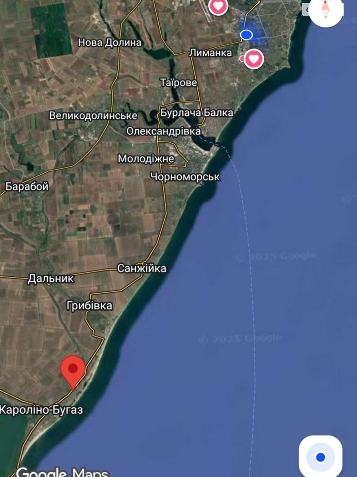 Земельный участок под жилую застройку в Каролине-Бугазе, площадь 25 соток фото 1 Земельный участок под жилую застройку в Каролине-Бугазе, площадь 25 соток фото 1