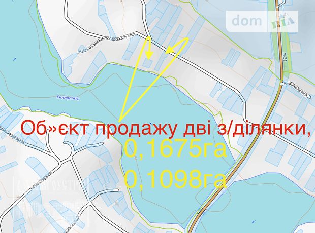 Земля під житлову забудову в селі Комсомольське, площа 27.73 соток фото 1 Земля під житлову забудову в селі Комсомольське, площа 27.73 соток фото 1