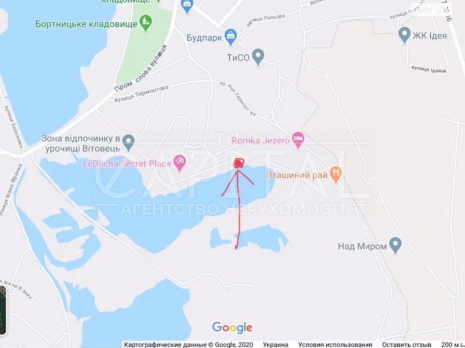 Земля под жилую застройку в Киеве, район Бортничи, площадь 20 соток фото 1 Земля под жилую застройку в Киеве, район Бортничи, площадь 20 соток фото 1