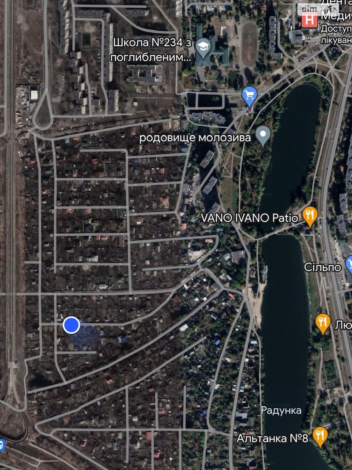 Земля под жилую застройку в Киеве, район Днепровский, площадь 6 соток фото 1