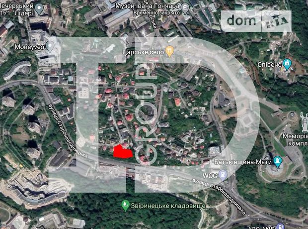 Земля под жилую застройку в Киеве, район Печерский, площадь 17 соток фото 1 Земля под жилую застройку в Киеве, район Печерский, площадь 17 соток фото 1