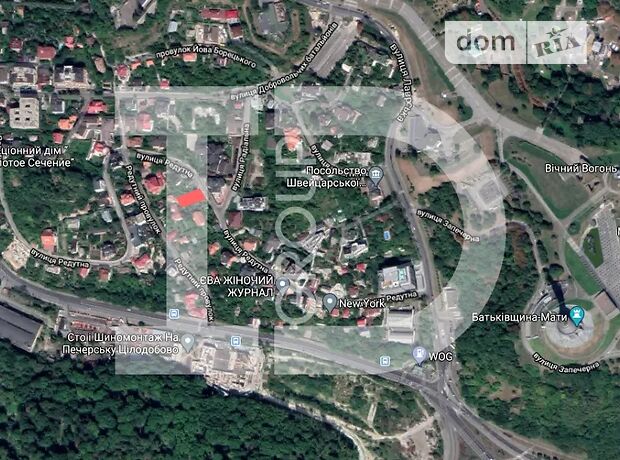 Земля под жилую застройку в Киеве, район Печерский, площадь 5.55 сотки фото 1 Земля под жилую застройку в Киеве, район Печерский, площадь 5.55 сотки фото 1