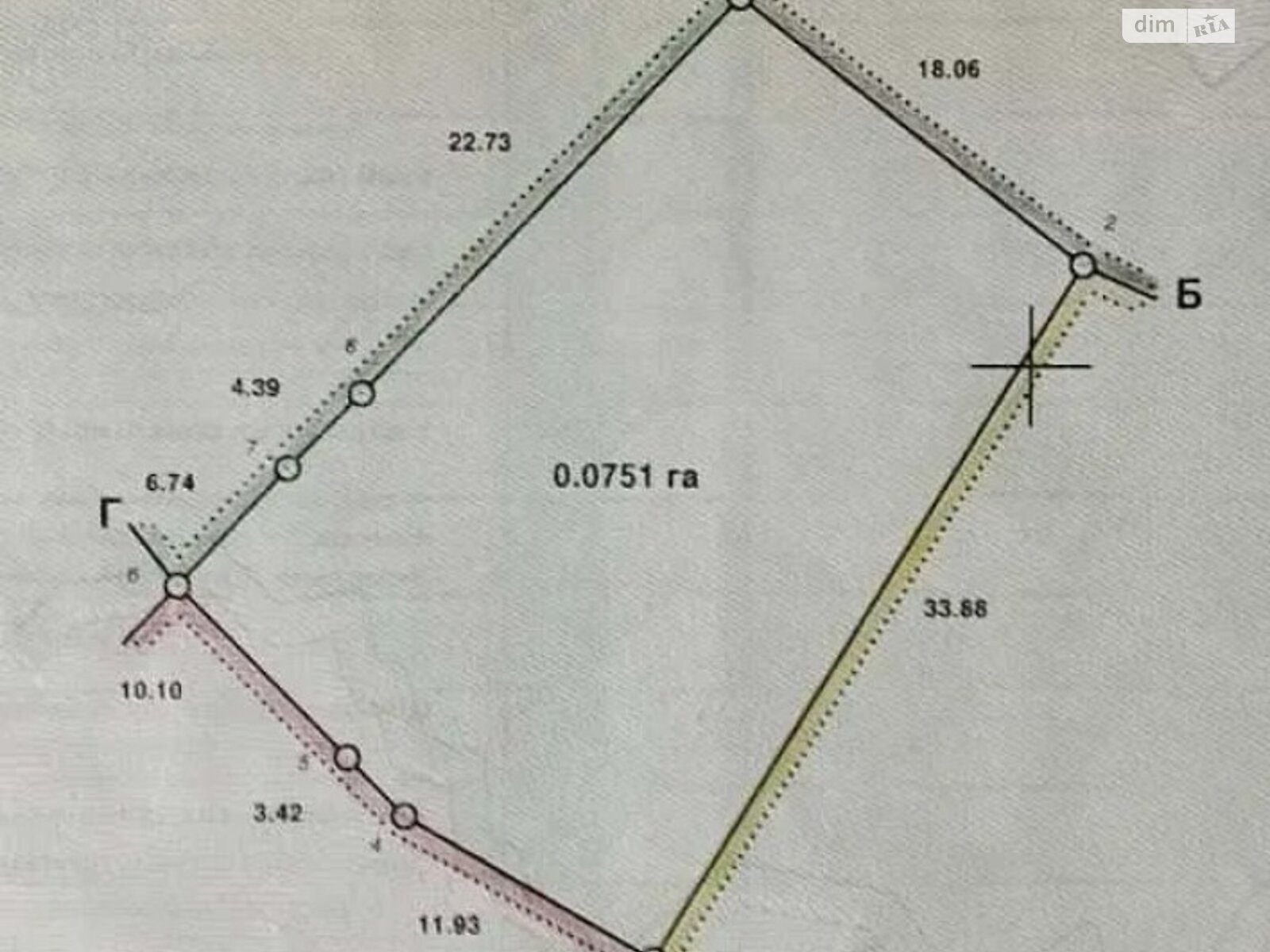 Земля під житлову забудову в Києві, район Шевченківський, площа 7.5 сотки фото 1