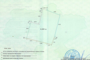 Земельна ділянка під житлову забудову в Києві, площа 0.1093 Га фото 1