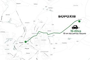 Земельна ділянка під житлову забудову в Борохові, площа 1 сотка фото 2