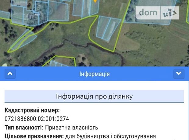 Земля під житлову забудову в селі Суськ, площа 23 сотки фото 1 Земля під житлову забудову в селі Суськ, площа 23 сотки фото 1