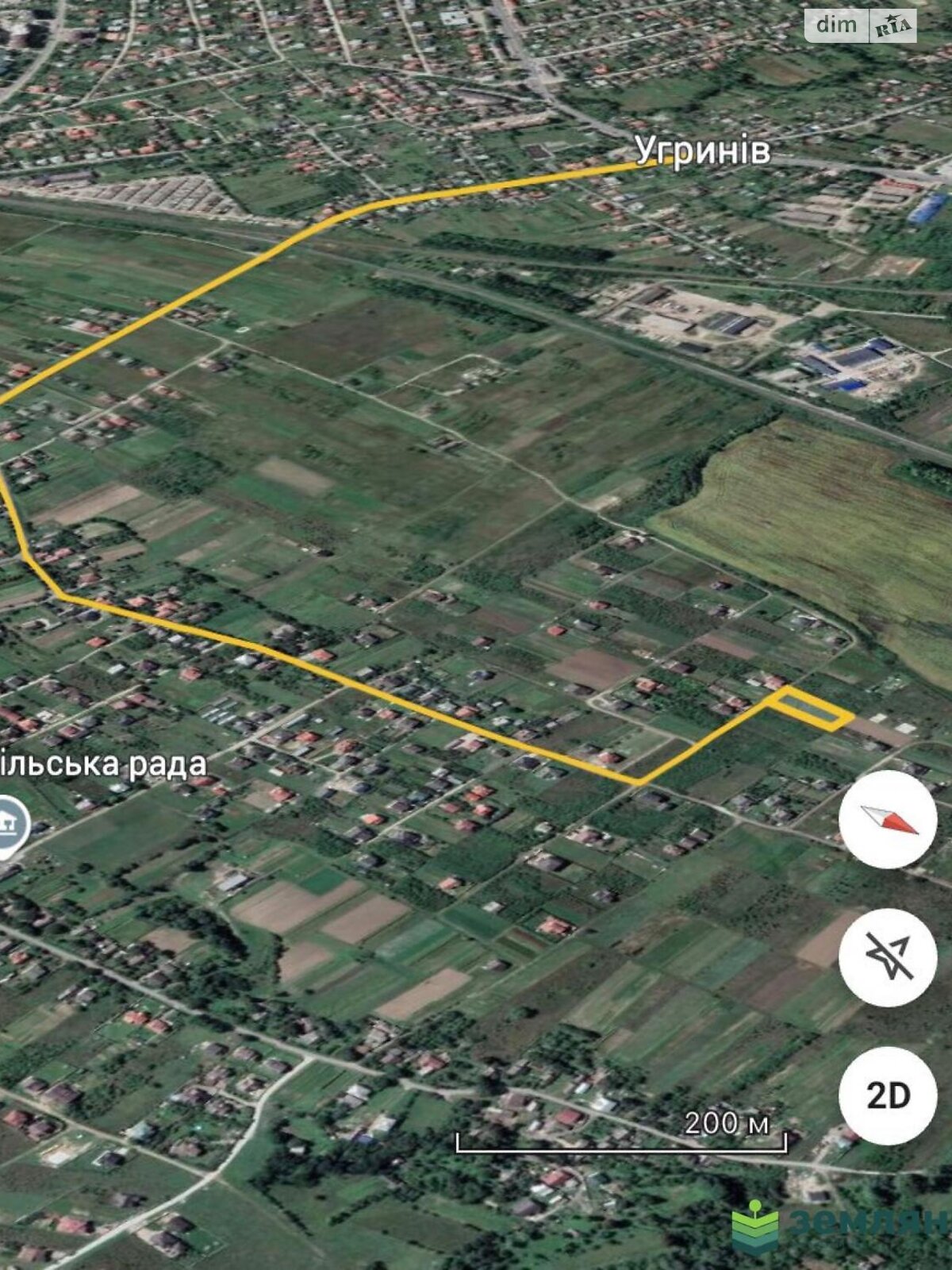 Земельна ділянка під житлову забудову в Клузові, площа 19.4 сотки фото 1 Земельна ділянка під житлову забудову в Клузові, площа 19.4 сотки фото 1