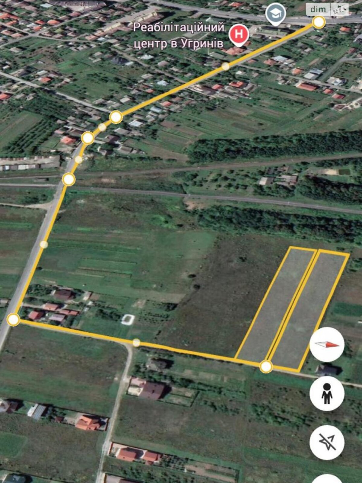 Земельный участок под жилую застройку в Клузове, площадь 100 соток фото 1 Земельный участок под жилую застройку в Клузове, площадь 100 соток фото 1