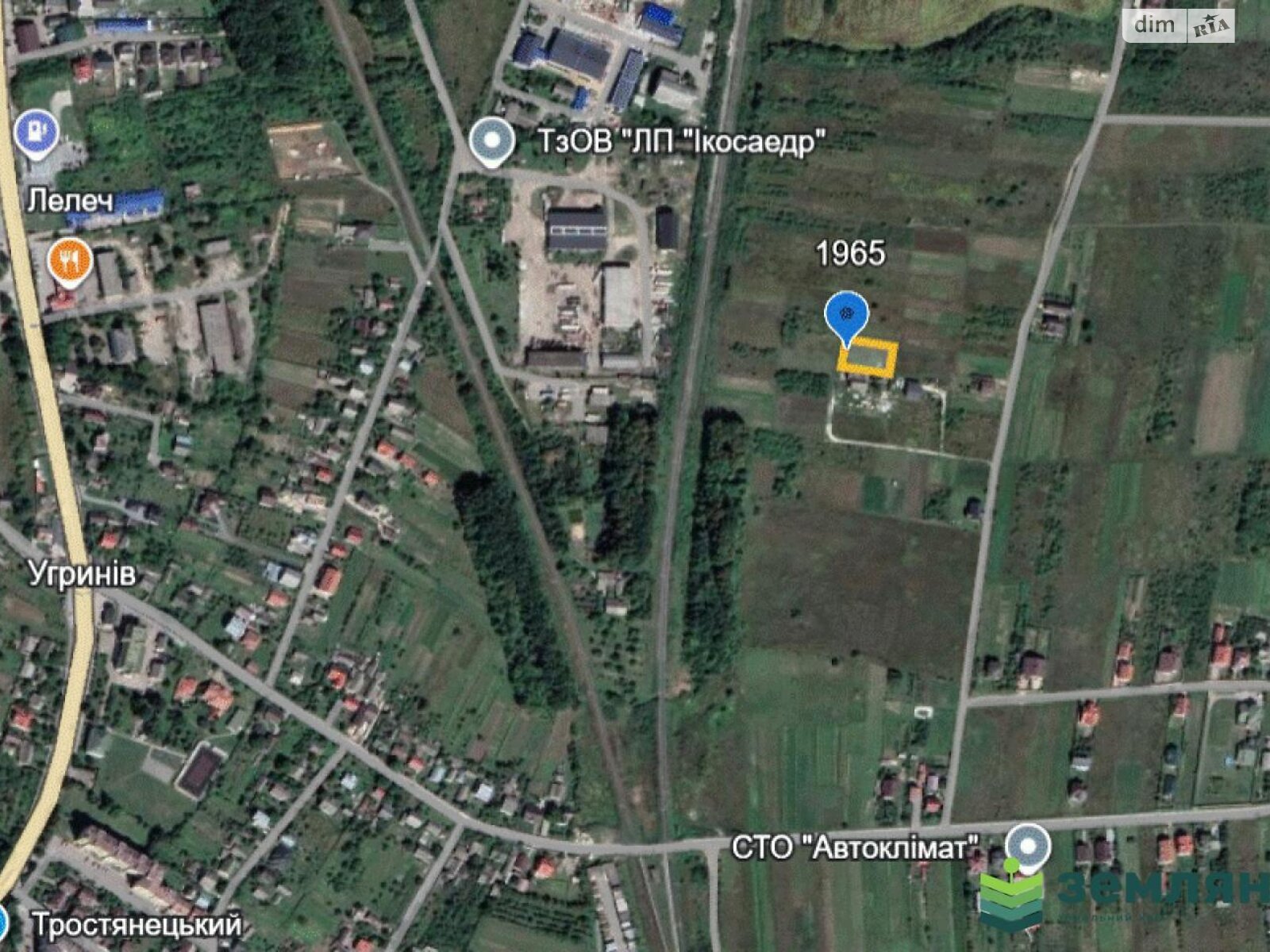 Земельный участок под жилую застройку в Клузове, площадь 9.68 сотки фото 1