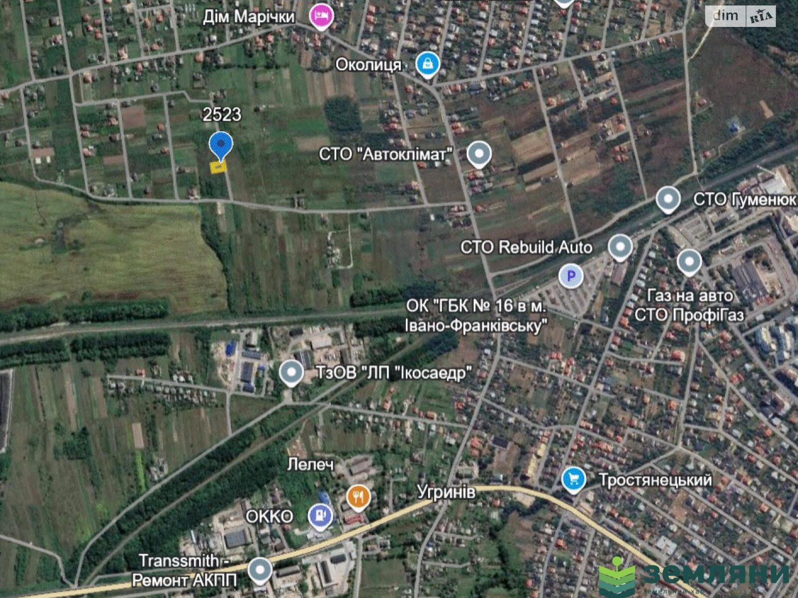 Земельный участок под жилую застройку в Клузове, площадь 5.73 сотки фото 1