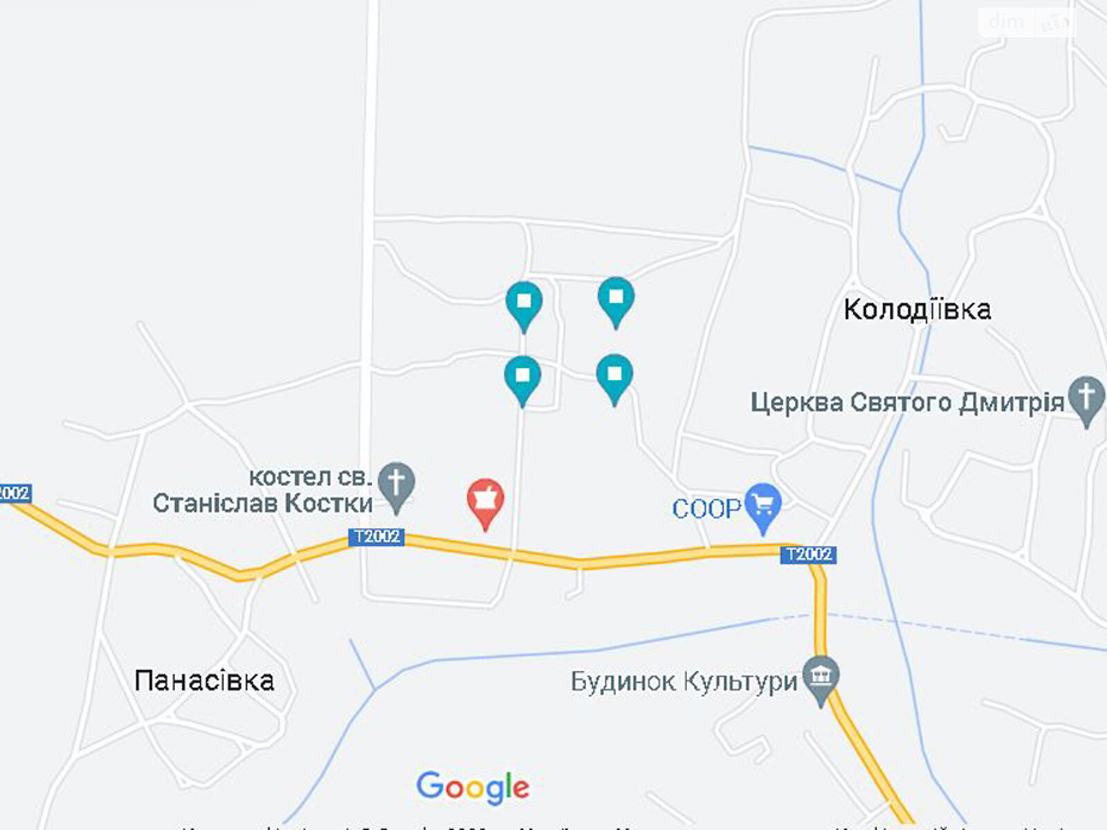 Земельна ділянка під житлову забудову в Колодіївці, площа 2 Га фото 1 Земельна ділянка під житлову забудову в Колодіївці, площа 2 Га фото 1