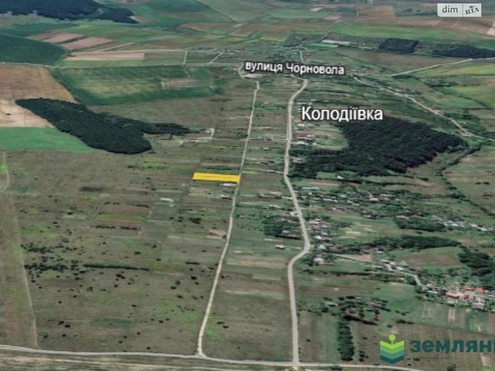 Земельна ділянка під житлову забудову в Колодіївці, площа 18 соток фото 1 Земельна ділянка під житлову забудову в Колодіївці, площа 18 соток фото 1