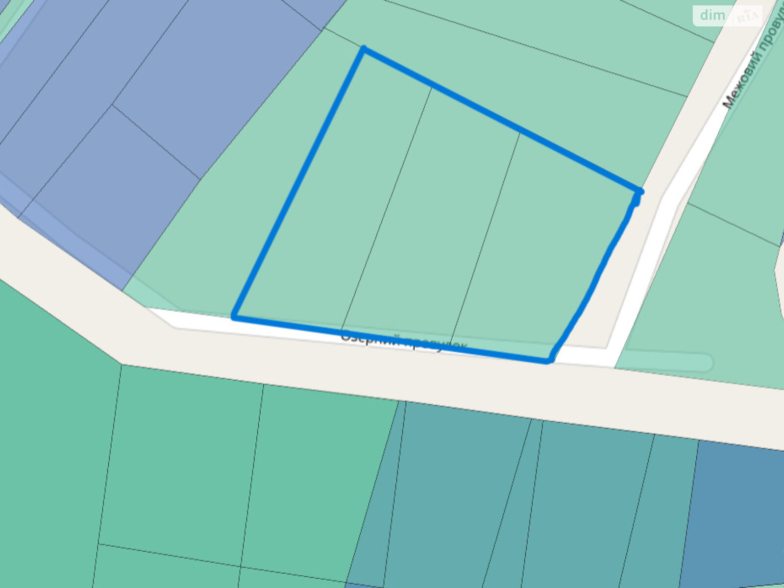 Земельный участок под жилую застройку в Козине, площадь 21.06 сотки фото 1 Земельный участок под жилую застройку в Козине, площадь 21.06 сотки фото 1