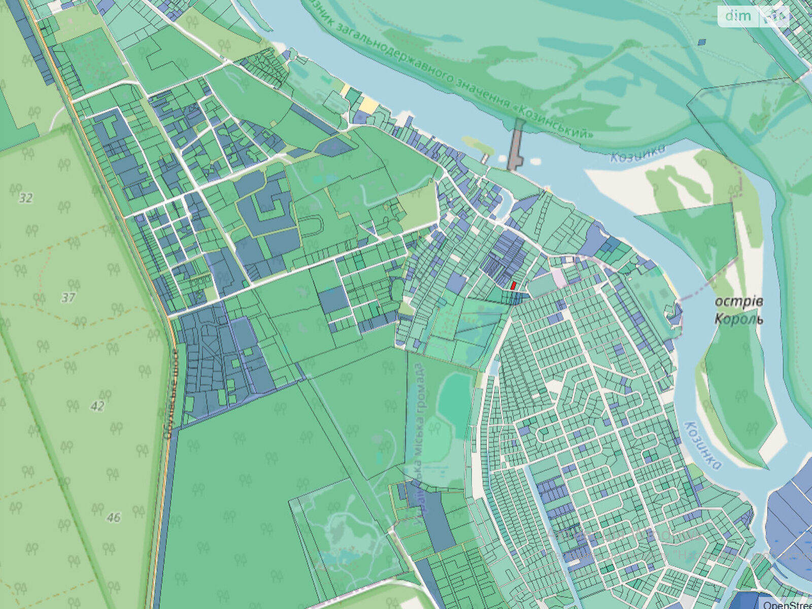 Земельный участок под жилую застройку в Козине, площадь 21.06 сотки фото 1 Земельный участок под жилую застройку в Козине, площадь 21.06 сотки фото 1