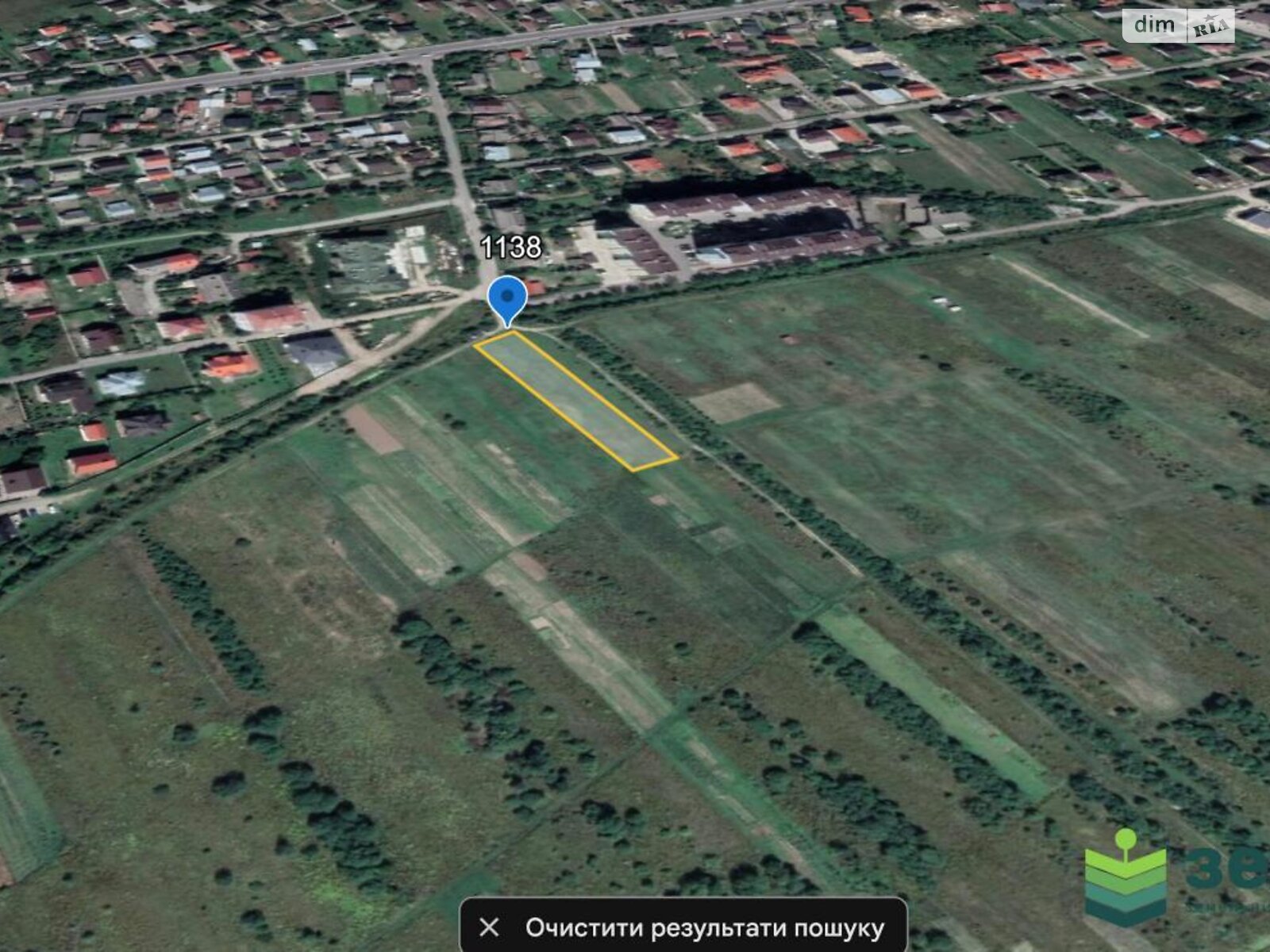 Земельна ділянка під житлову забудову в Крихівцях, площа 20.64 сотки фото 1 Земельна ділянка під житлову забудову в Крихівцях, площа 20.64 сотки фото 1