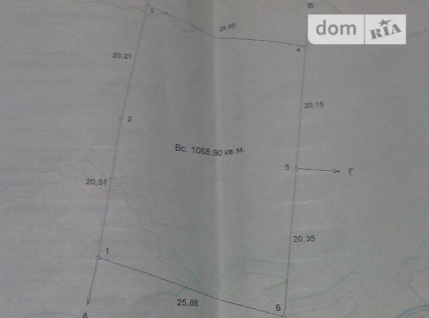 Земельна ділянка під житлову забудову в Кропивницькому, площа 1068 кв.м фото 2 Земельна ділянка під житлову забудову в Кропивницькому, площа 1068 кв.м фото 2