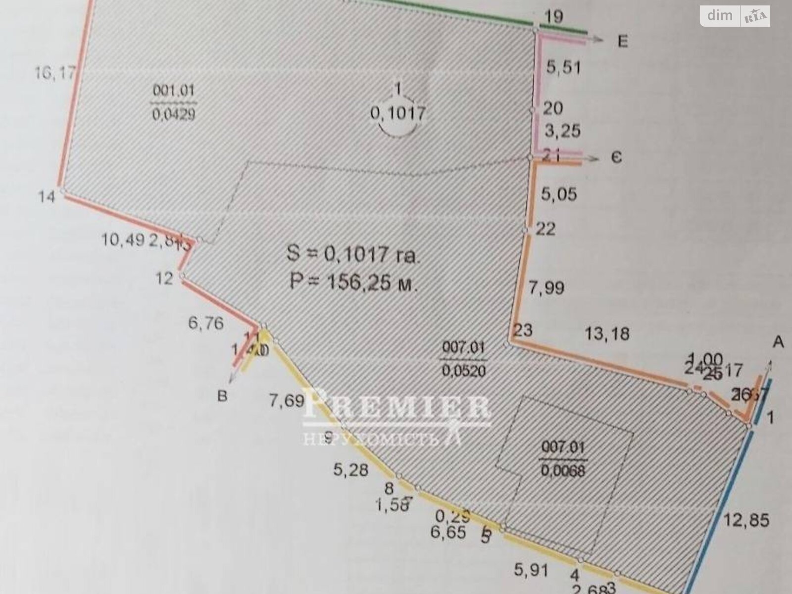 Земельный участок под жилую застройку в Крыжановка, площадь 10.17 сотки фото 1 Земельный участок под жилую застройку в Крыжановка, площадь 10.17 сотки фото 1
