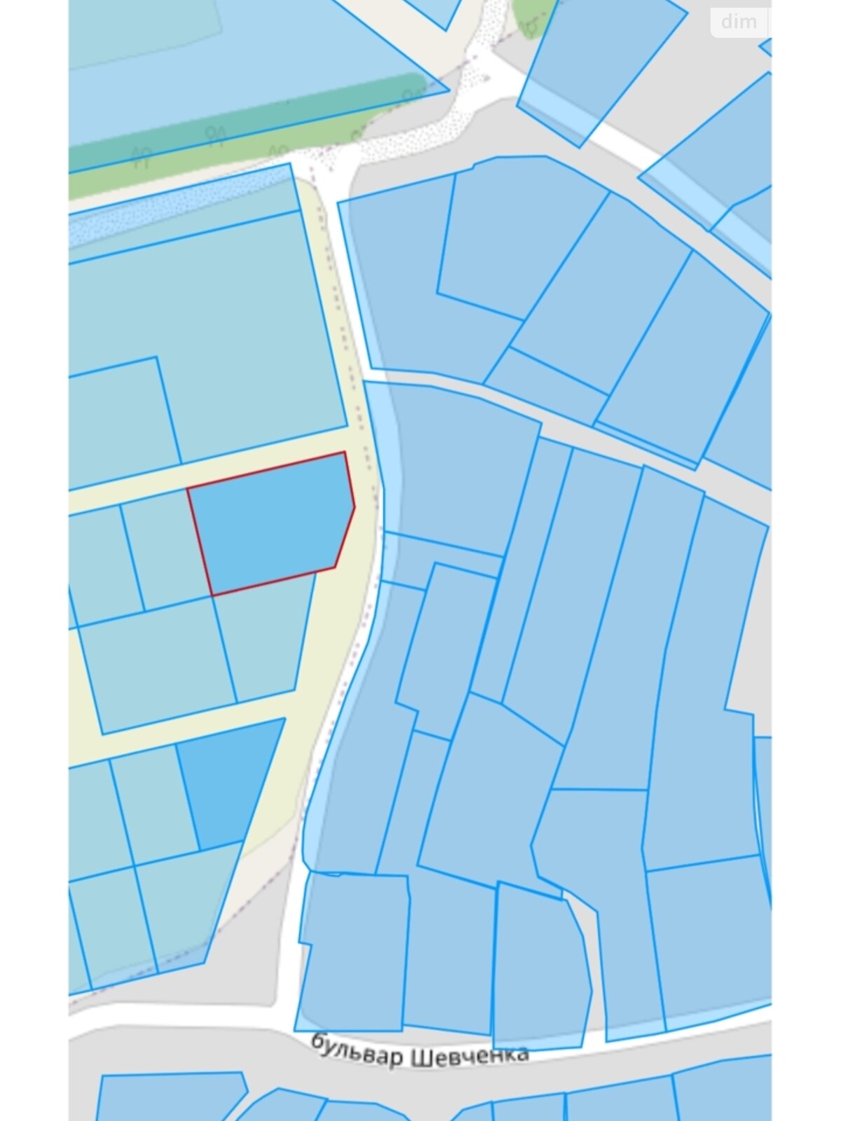 Земельный участок под жилую застройку в Лесовых Гриновцах, площадь 22 сотки фото 1