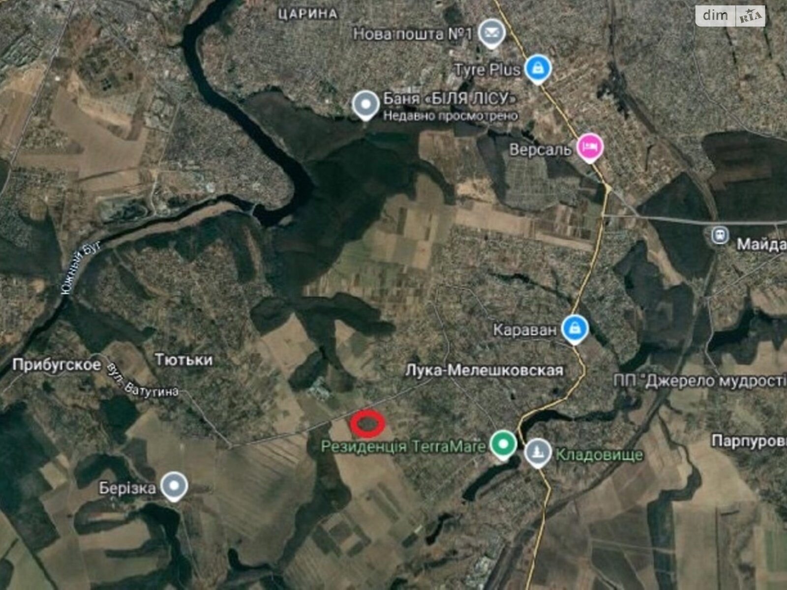Земельный участок под жилую застройку в Луке-Мелешковской, площадь 213 соток фото 1 Земельный участок под жилую застройку в Луке-Мелешковской, площадь 213 соток фото 1