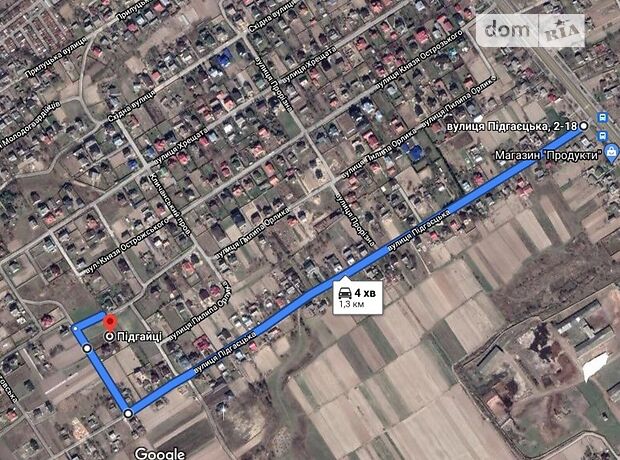 Земля під житлову забудову в селі Підгайці, площа 15 соток фото 1 Земля під житлову забудову в селі Підгайці, площа 15 соток фото 1