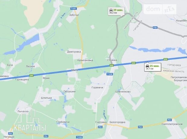 Земля под жилую застройку в Макарове, район Березовка, площадь 11 соток фото 1 Земля под жилую застройку в Макарове, район Березовка, площадь 11 соток фото 1