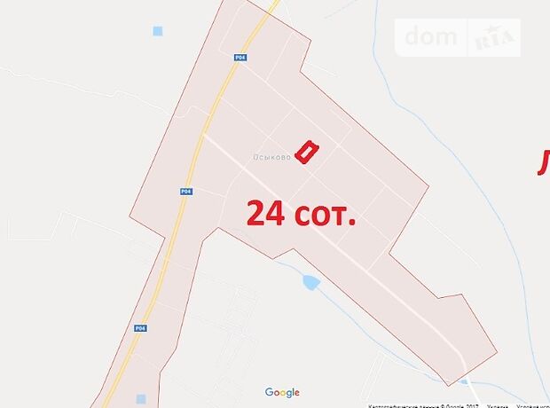 Земля под жилую застройку в селе Осыкове, площадь 23 сотки фото 1 Земля под жилую застройку в селе Осыкове, площадь 23 сотки фото 1