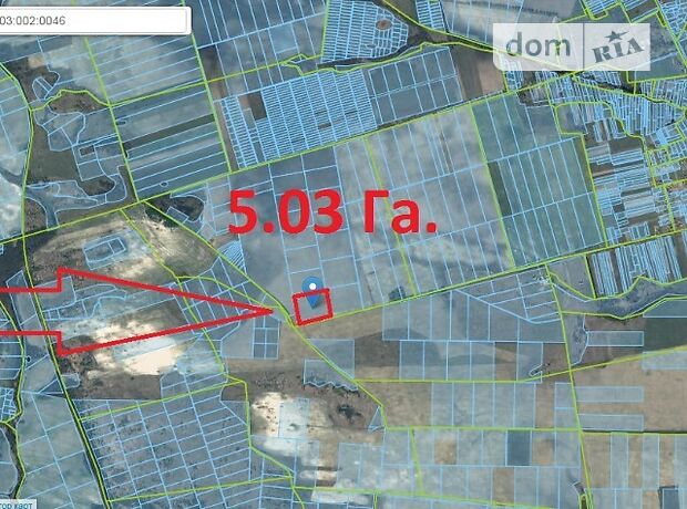 Земля под жилую застройку в селе Пашковка, площадь 503 сотки фото 1 Земля под жилую застройку в селе Пашковка, площадь 503 сотки фото 1