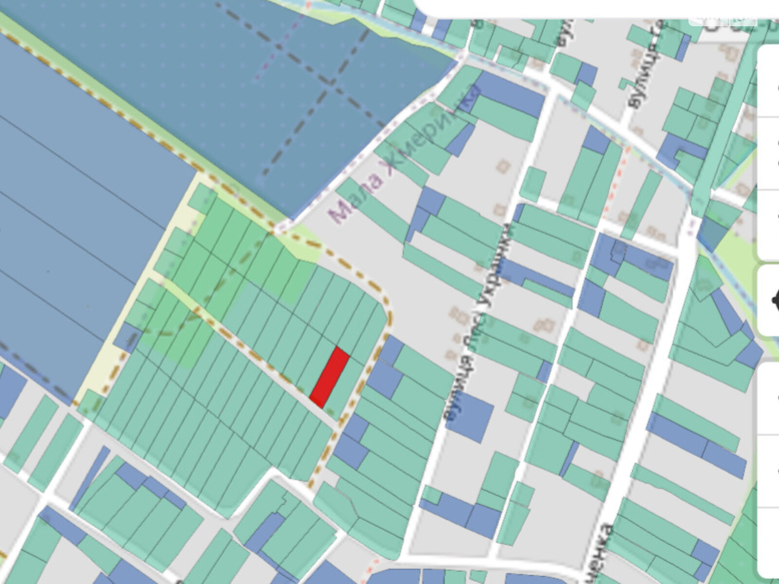 Земельный участок под жилую застройку в Малой Жмеринке, площадь 16.06 сотки фото 1 Земельный участок под жилую застройку в Малой Жмеринке, площадь 16.06 сотки фото 1