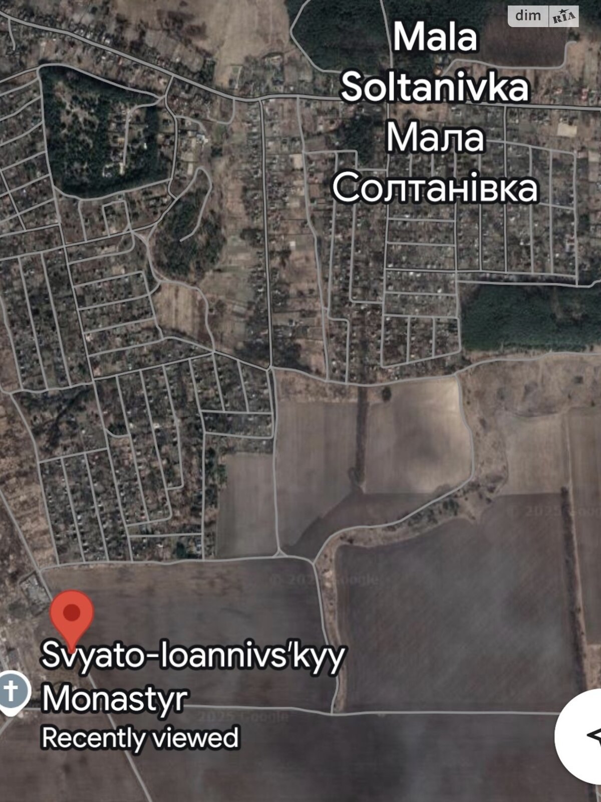 Земельна ділянка під житлову забудову в Малій Солтанівці, площа 25 соток фото 1