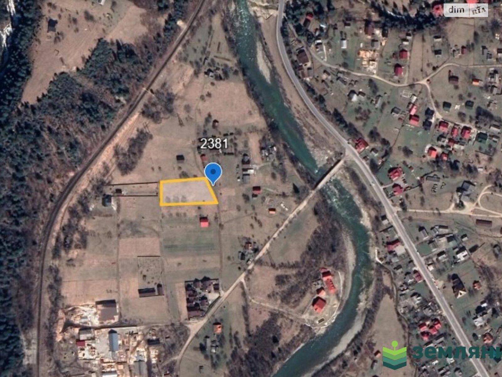 Земельный участок под жилую застройку в Микуличине, площадь 29.8 сотки фото 1 Земельный участок под жилую застройку в Микуличине, площадь 29.8 сотки фото 1