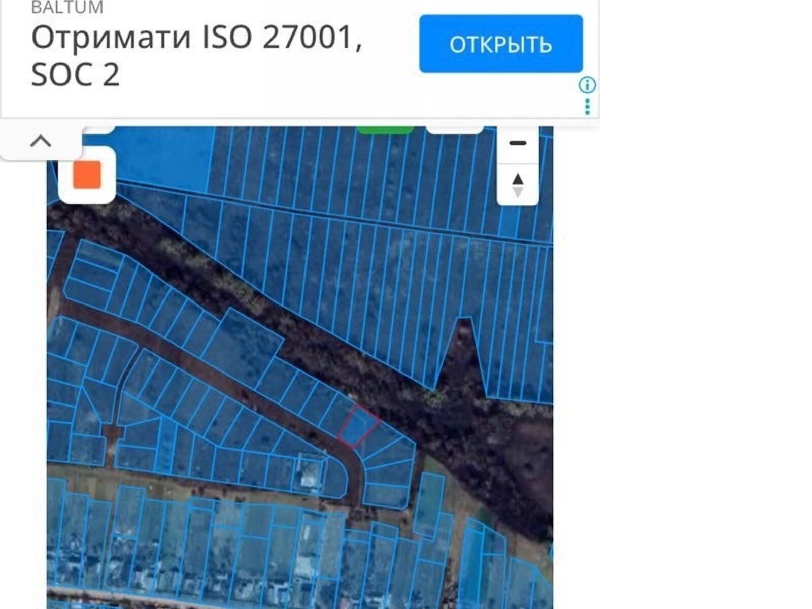 Земельный участок под жилую застройку в Мироцком, площадь 10 соток фото 1